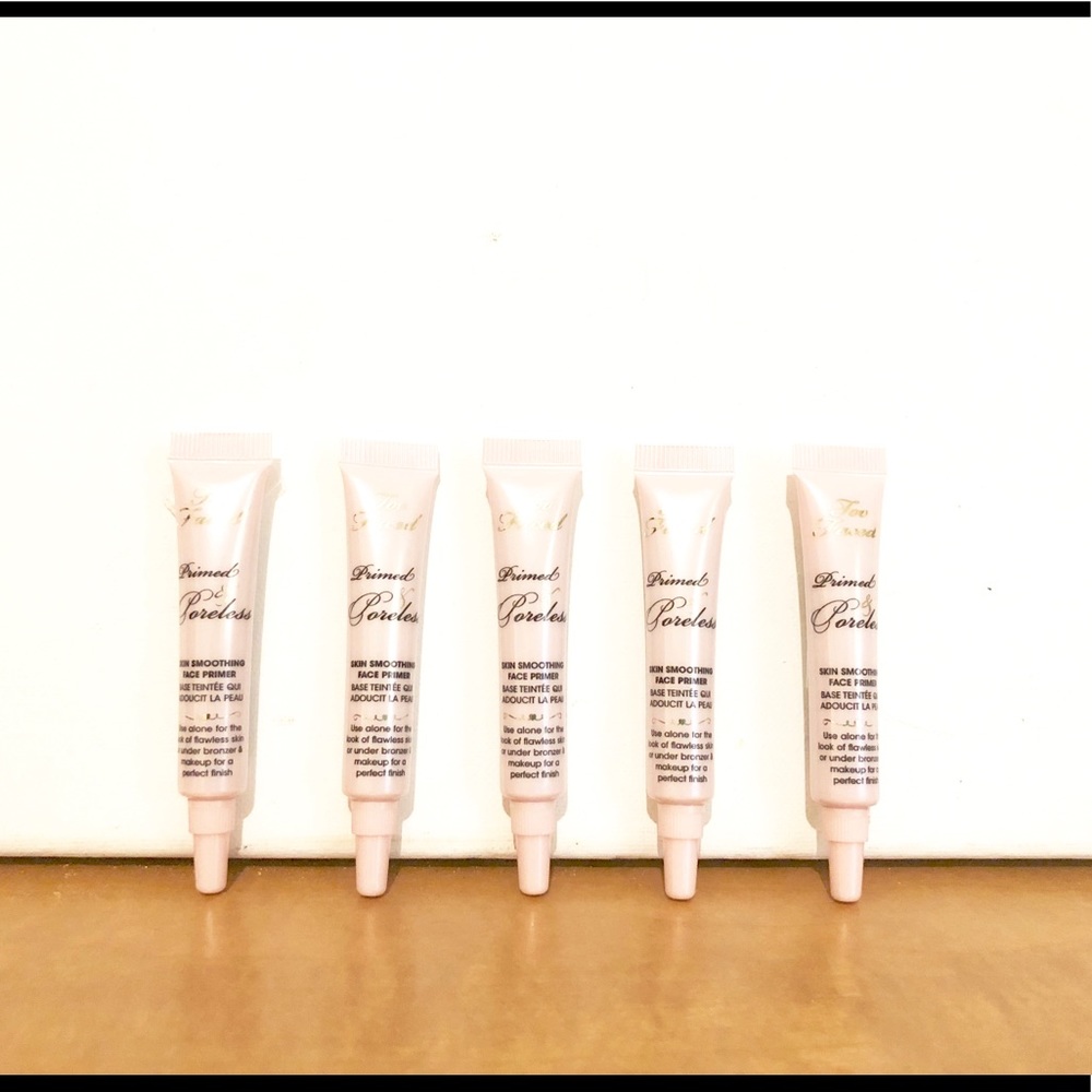 5x Too Faced Prime & Poreless Primer